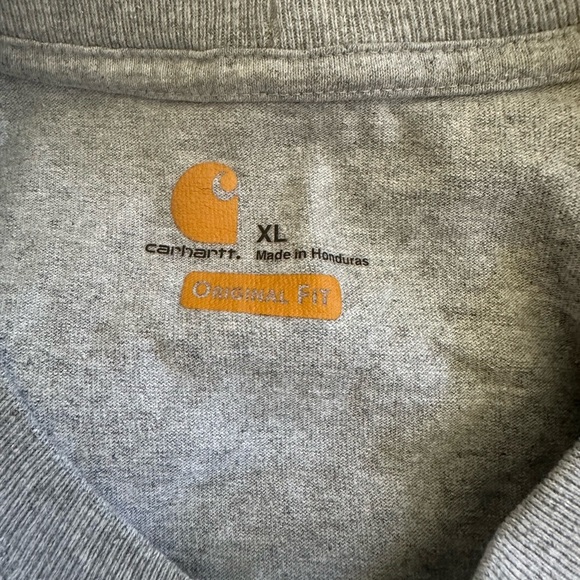 Set of 3 Carhartt Heather Gray Short Sleeve Tees - Picture 3 of 16